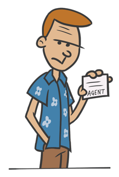 Undercover agent.